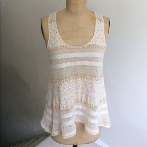 EUC UO Lace Combo Top EUC UO Lace Combo Top