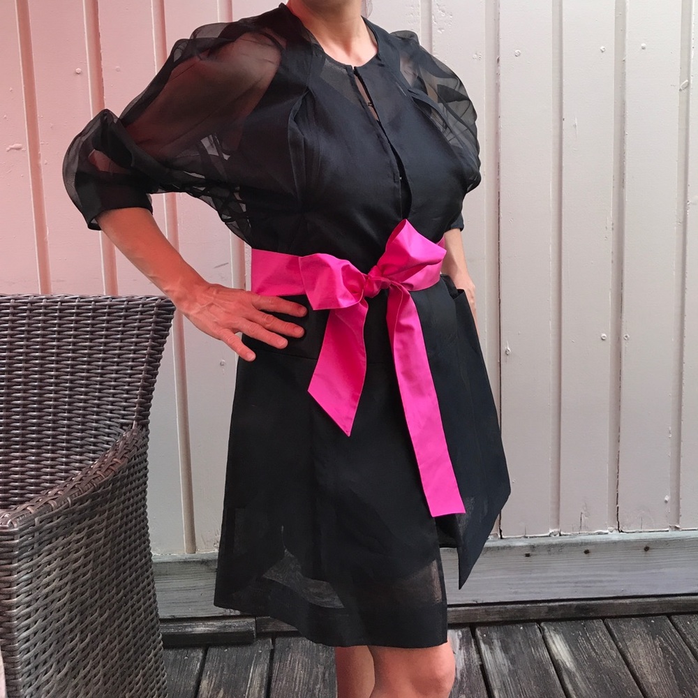 BCBG Runway Silk Cocktail Dress