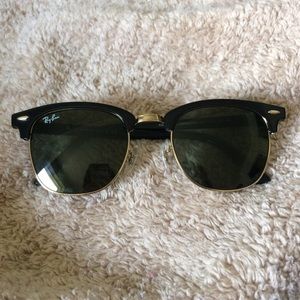 Ray-Ban Original Clubmaster Black Sunglasses