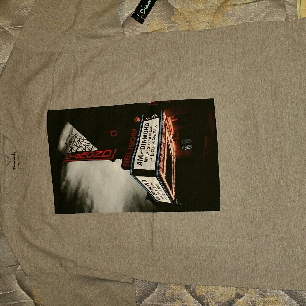 Diamond Supply Co. T-Shirt Gray