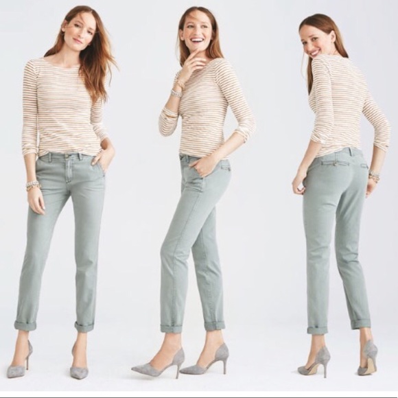 j crew women's chino pants