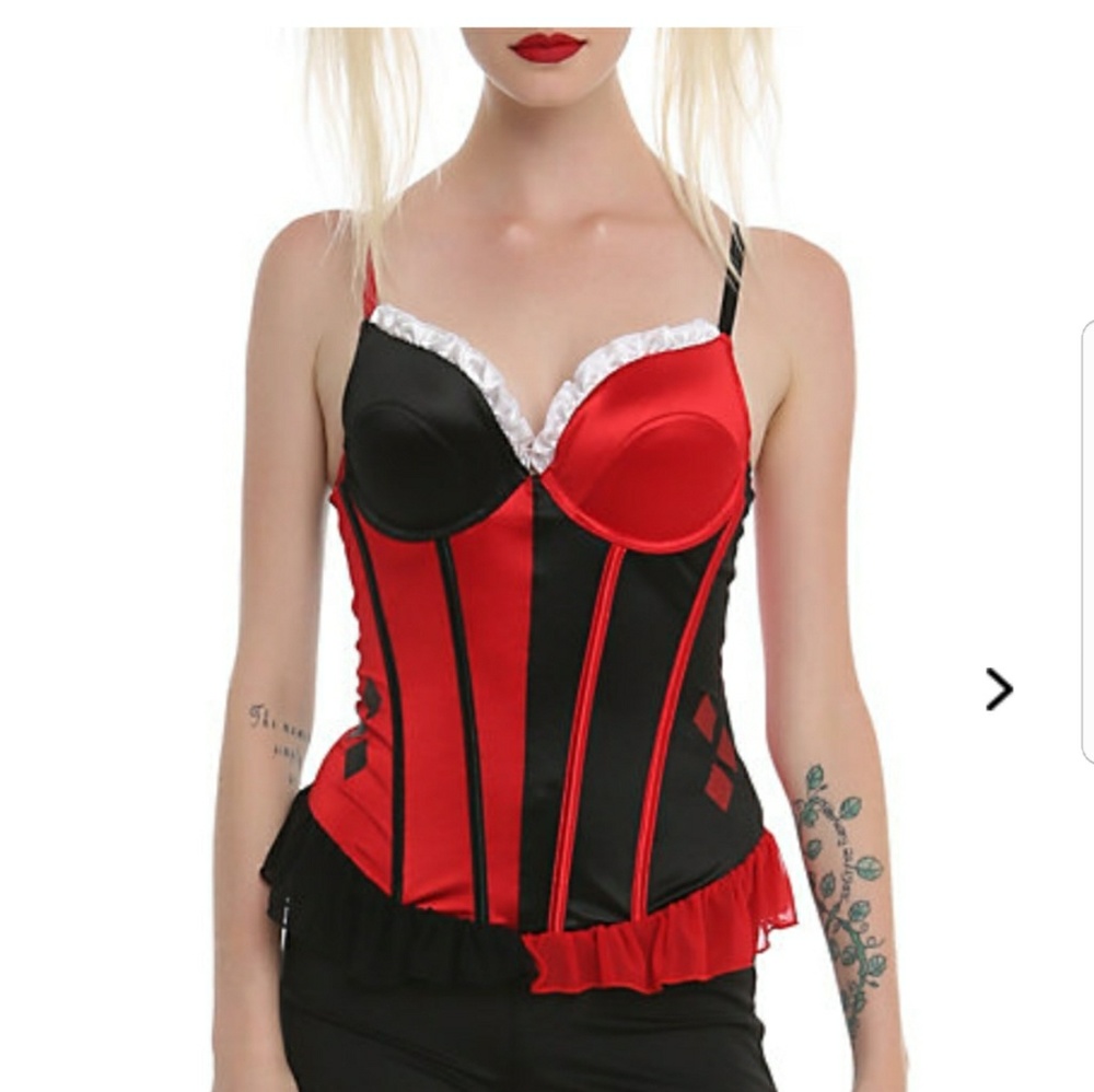 DC Comics Harley Quinn Bustier