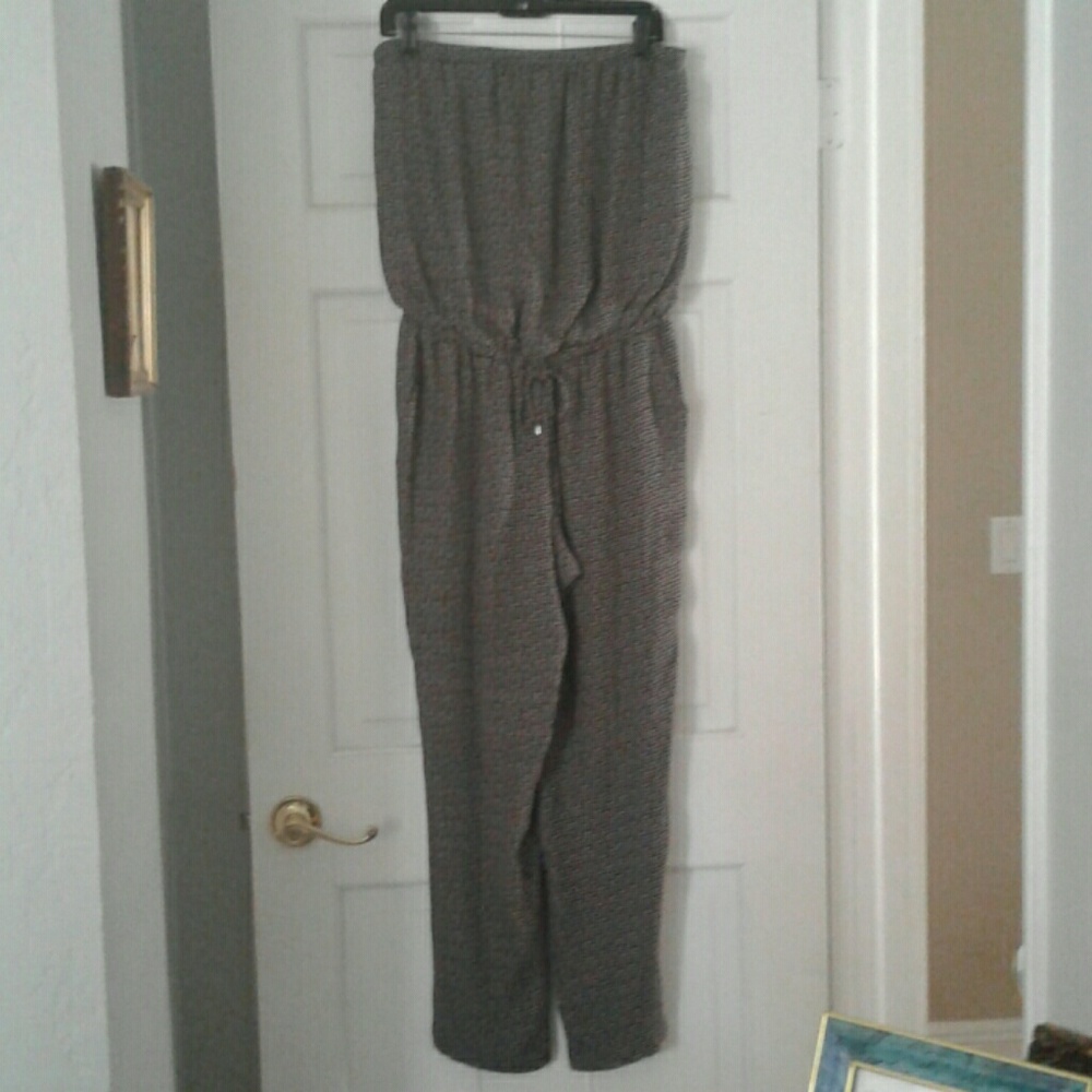 Strapless Jumpsuit