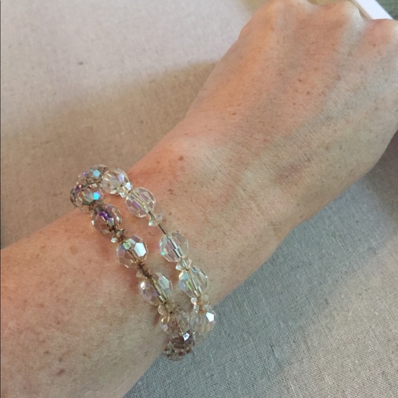 Jewelry - Vintage Swarovarski bead bracelet