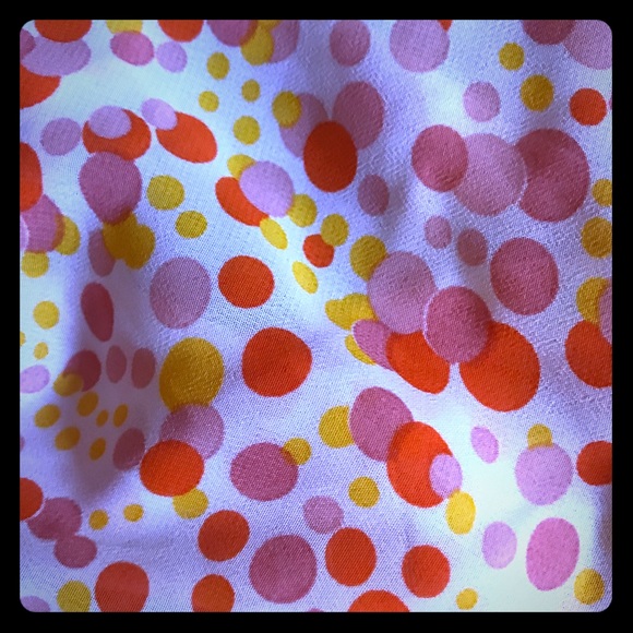 M.K.M polyester blouse: Small -Polkadots - Picture 3 of 3