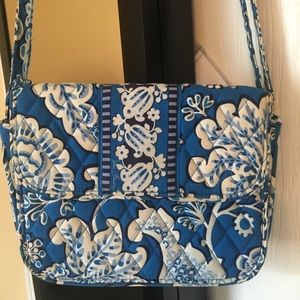 NWOT Blue Vera Bradley Crossbody