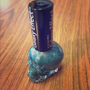 Blackheart Teal Galaxy Effect Nail Polish
