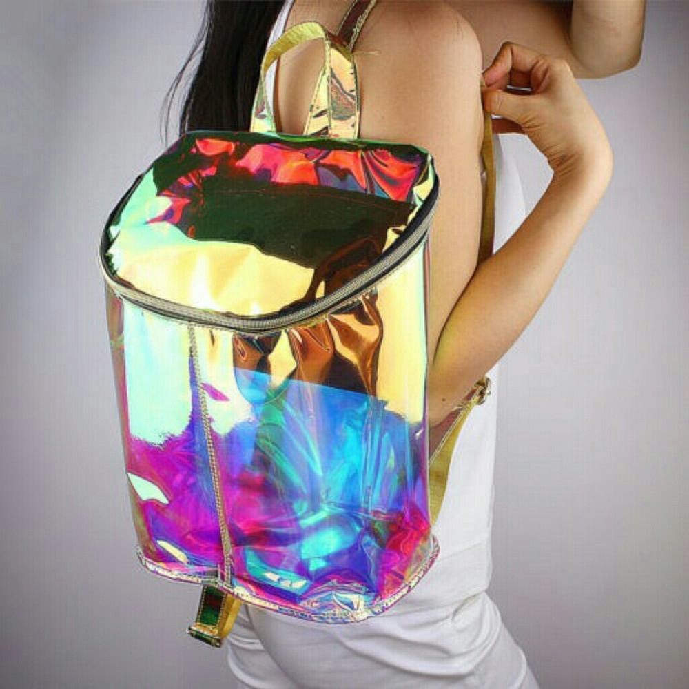 SOLD!.Iridescent Back Pack