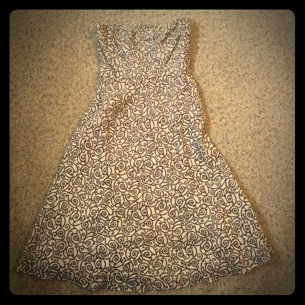 J. crew strapless dress