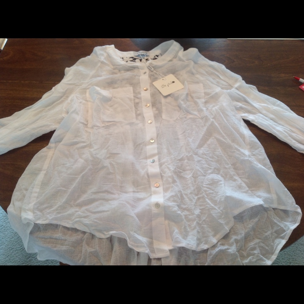 NWT DePhilo blouse.