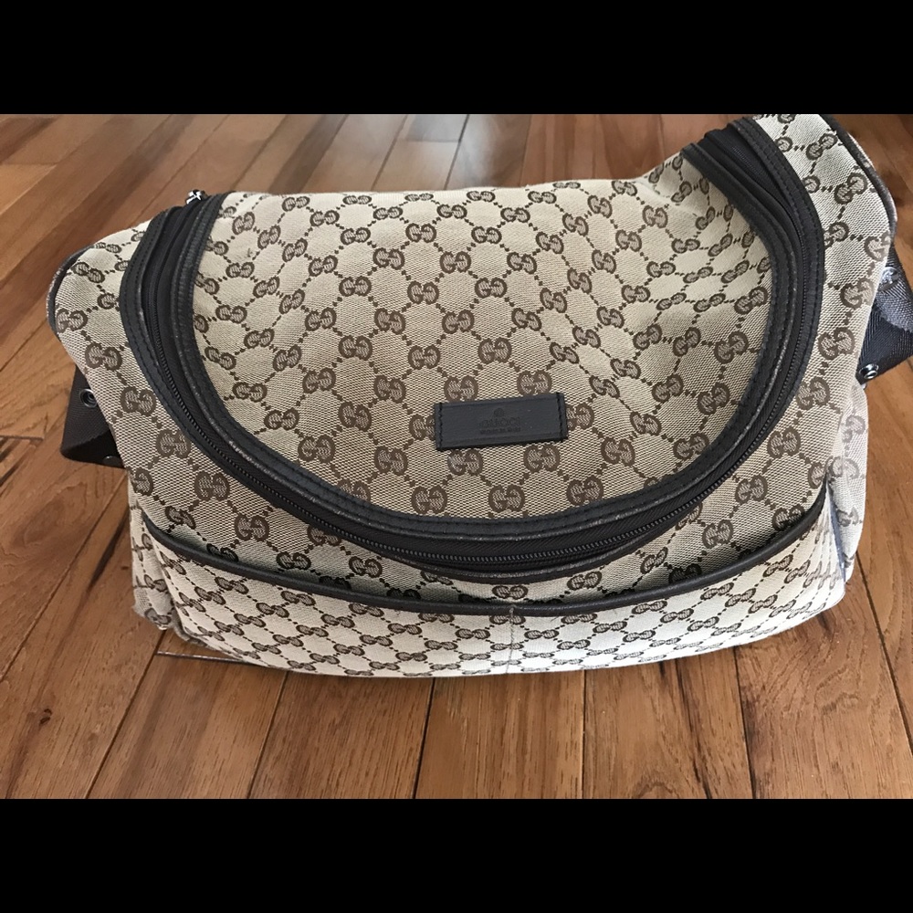 Gucci diaper bag