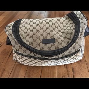 Gucci diaper bag