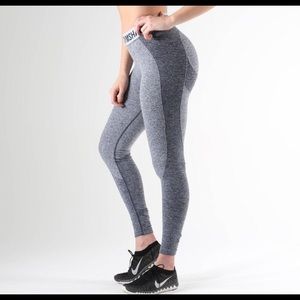 mshark Flex Leggings - Sapphire Blue Marl