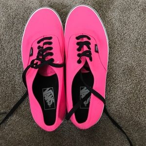 Hot pink Vans