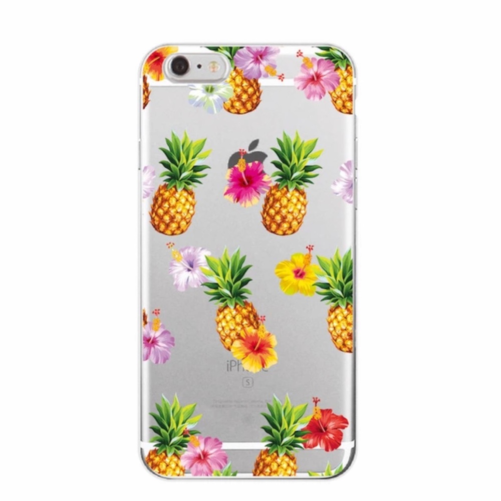 PINEAPPLE 🍍IPHONE 7 PLUS LUXURY CASE - Picture 1 of 2