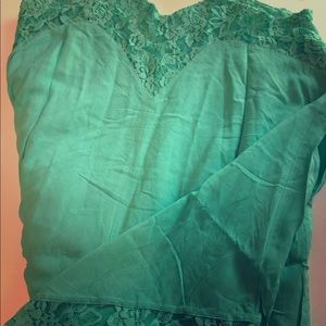 Very cute light green dress with lace
