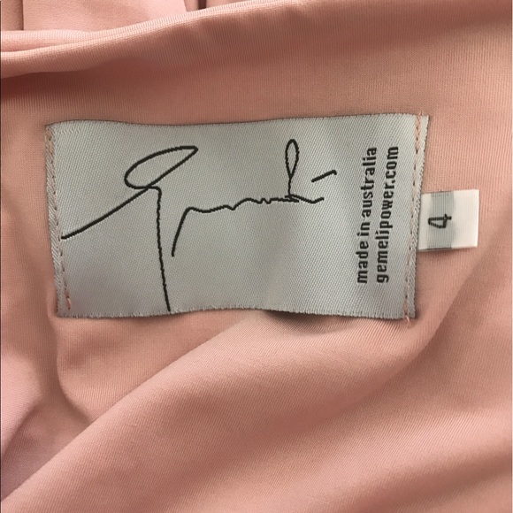 Gemeli Power: The Kotahi gown in Blush Sz: 4 - Picture 3 of 5