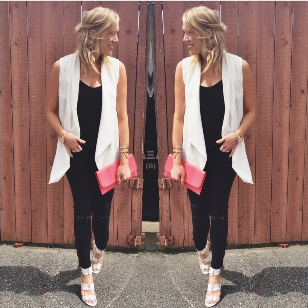 Stitched Ivory/Gold Leagher High Heel Sandals - Picture 4 of 6