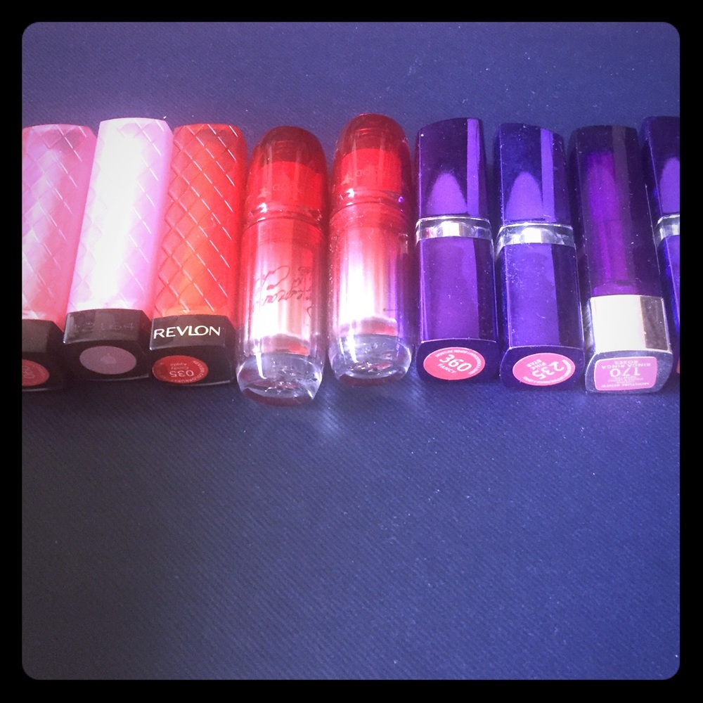 Revlon and Rimmel lipsticks 💄