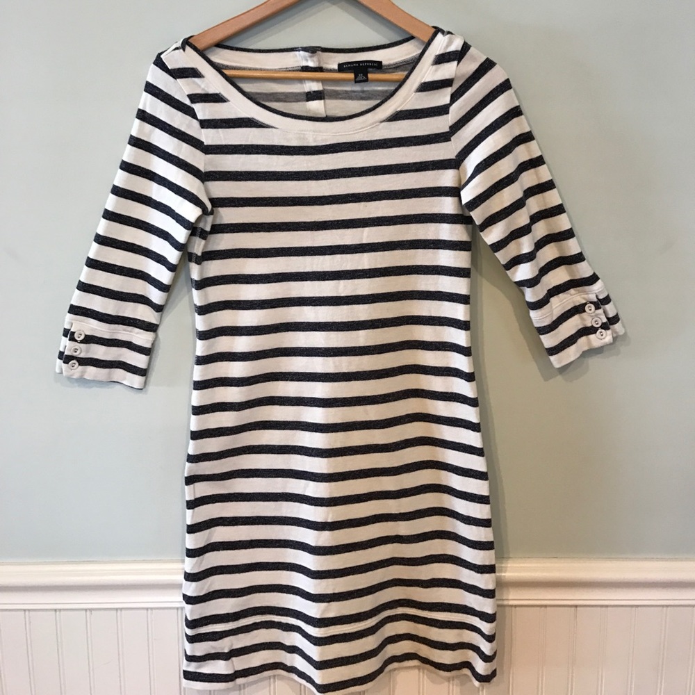 Banana republic boat neck dress