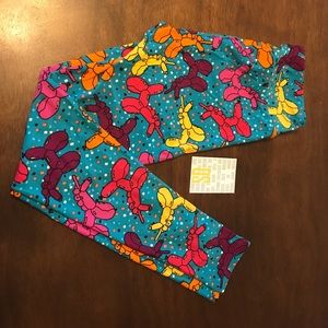 LuLaRoe exclusive 4th birthday leggings