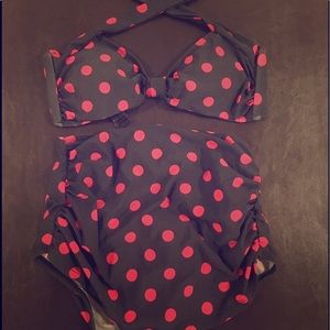 Vintage 2 piece bathing suit