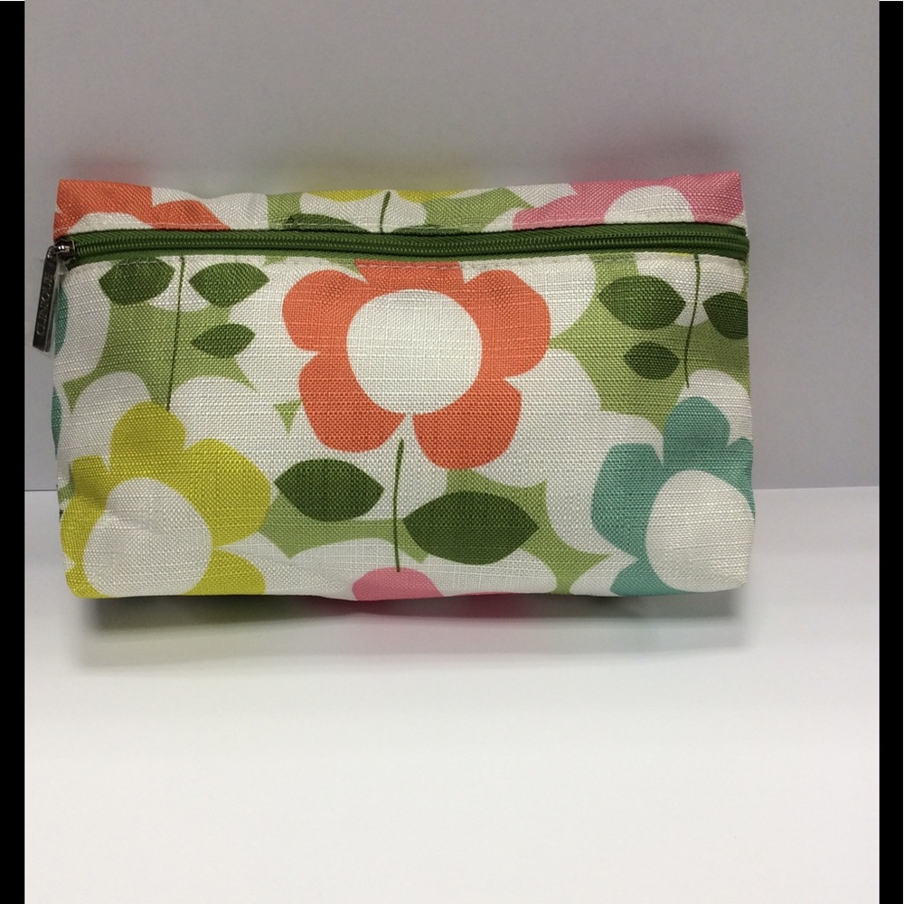 🚫Clinique floral makeup bag