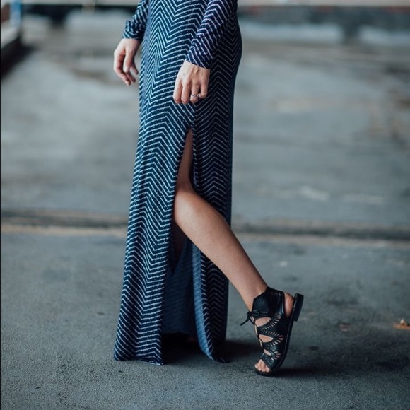 Cognac Cut Out Leather Gladiator Sandals - Picture 5 of 8