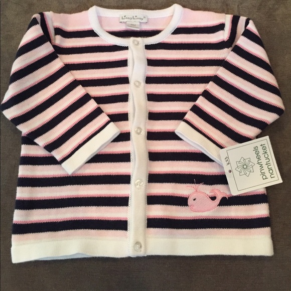 Kissy Kissy Other - Kissy Kissy Whale Striped Sweater