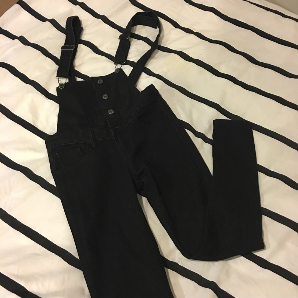 Black Jeans Overall