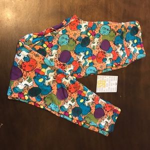 LuLaRoe exclusive 4th birthday leggings