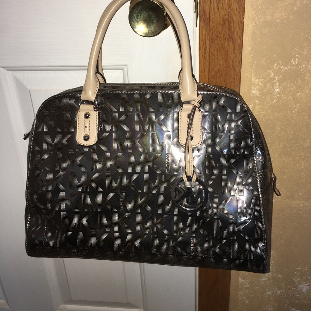 Michael Kors silver bag