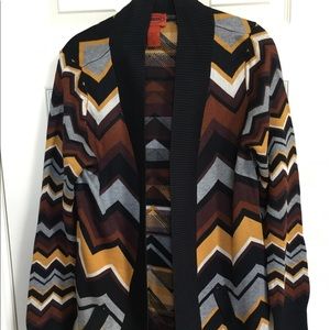 Missoni for Target Cardigan Sweater Size Large