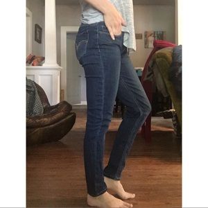 Levi's Low Rise Skinny Jeans