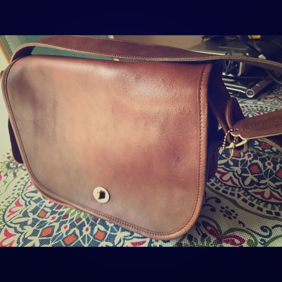 Vintage Coach Stewardess bag- Mid 70’s-Late 80’s - Picture 1 of 7