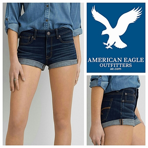 American Eagle Outfitters Pants - AEO Hi-Rise Shortie