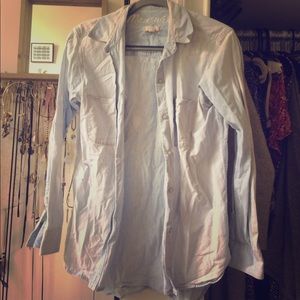 Made well chambray denim shirt size s