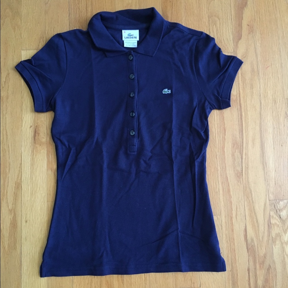 Lacoste Navy Blue Polo