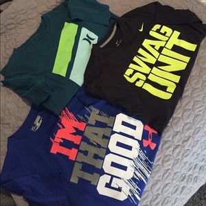 Boys shirt bundle size Medium