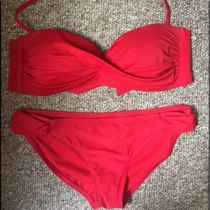 Red bikini