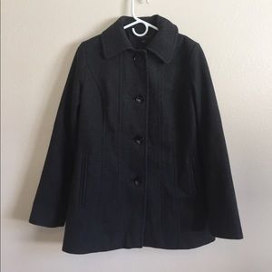 Jason Cole Dark Grey Heathered Peacoat