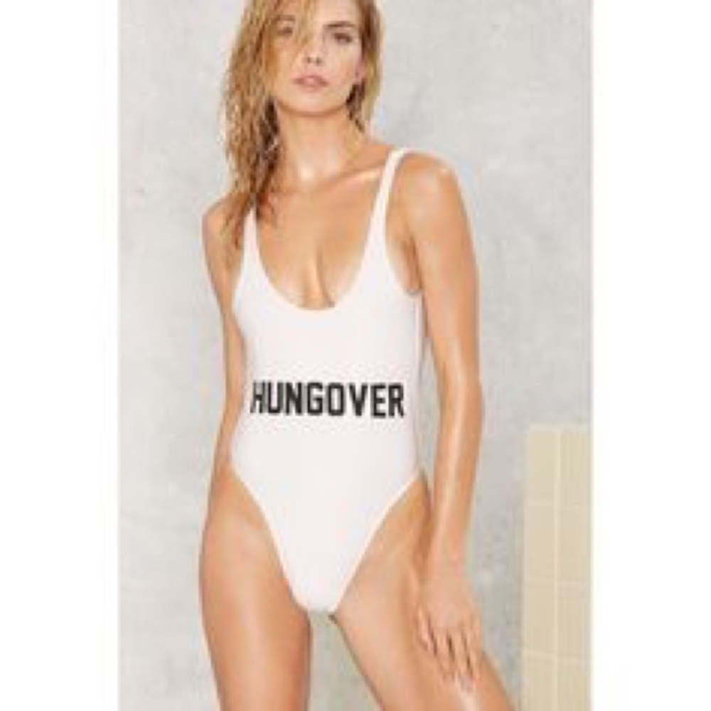 Hungover One-Piece Bathing suit