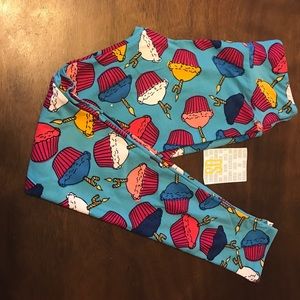 LuLaRoe  exclusive 4th birthday leggings
