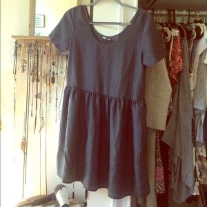 Gray dress urban outfitters size m