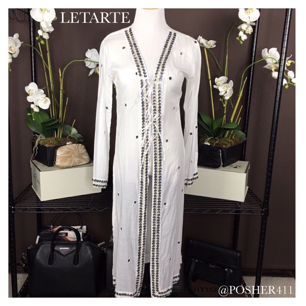 LETARTE SWIM COVERUP DUSTER