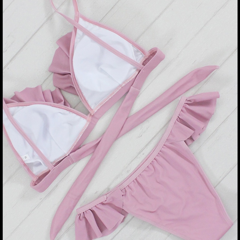 ONE LEFT! 'Vanessa' Ruffle Bikini - Picture 4 of 4