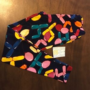 LuLaRoe exclusive 4th birthday leggings