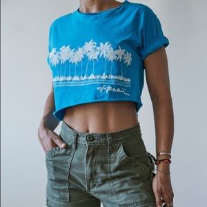 Vintage Hawaii crop top
