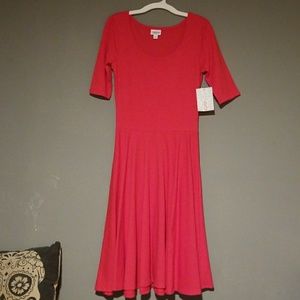 LulaRoe Pink Nicole NWT size Small