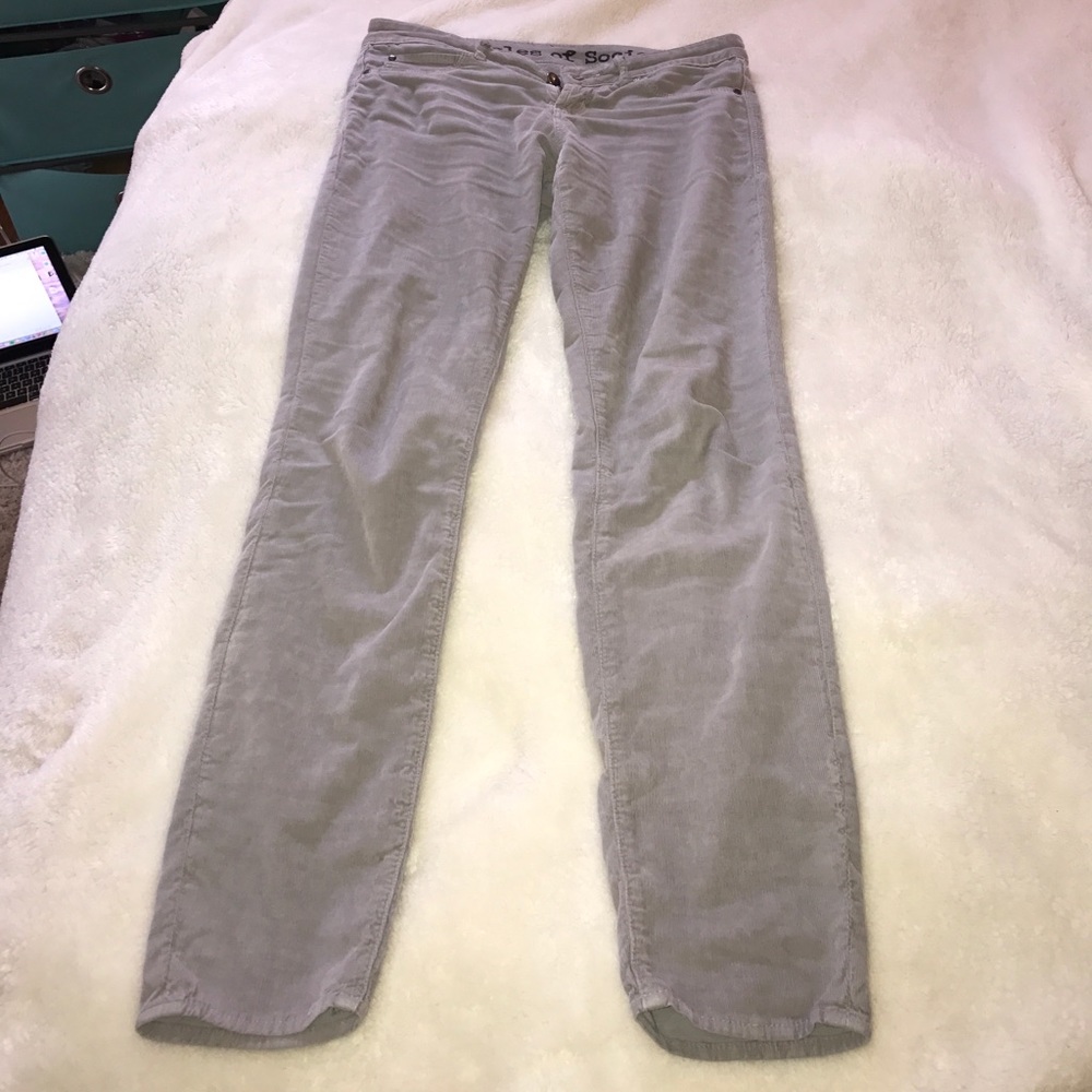 Corduroy Grey Jeans